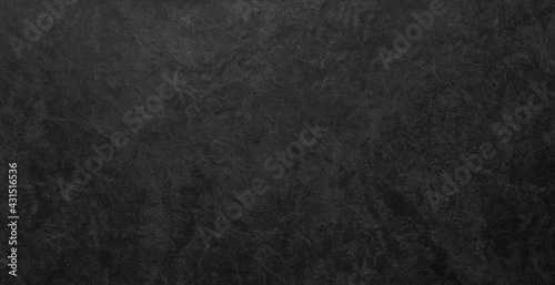 Stone black texture background. Dark cement, concrete grunge