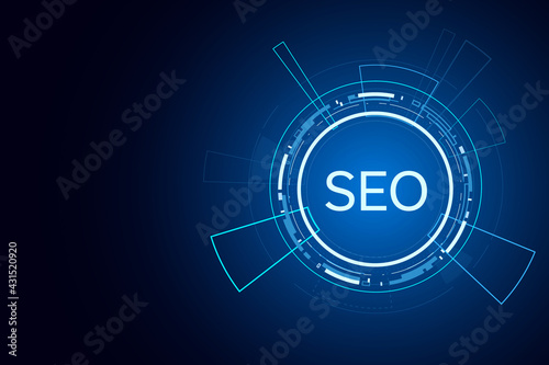 SEO Concept, Search Engine Optimization ,Marketing Ranking Website , Browsing Concept 
