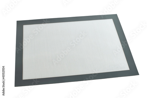 Multipurpose fiberglass silicone baking mat, cut out