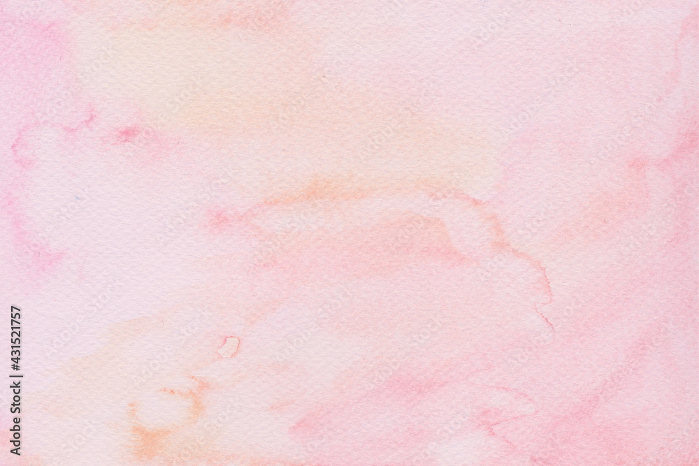 Fototapeta premium Watercolor texture background in pastel tones