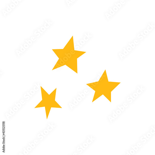 Star icon vector. Classic rank isolated. Trendy flat favorite design. Star web site pictogram  mobile app. Logo illustration. Eps10