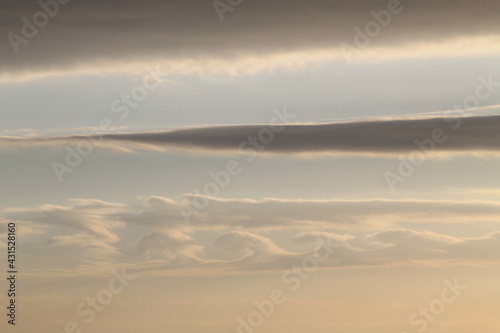 sunset and clouds' textures 