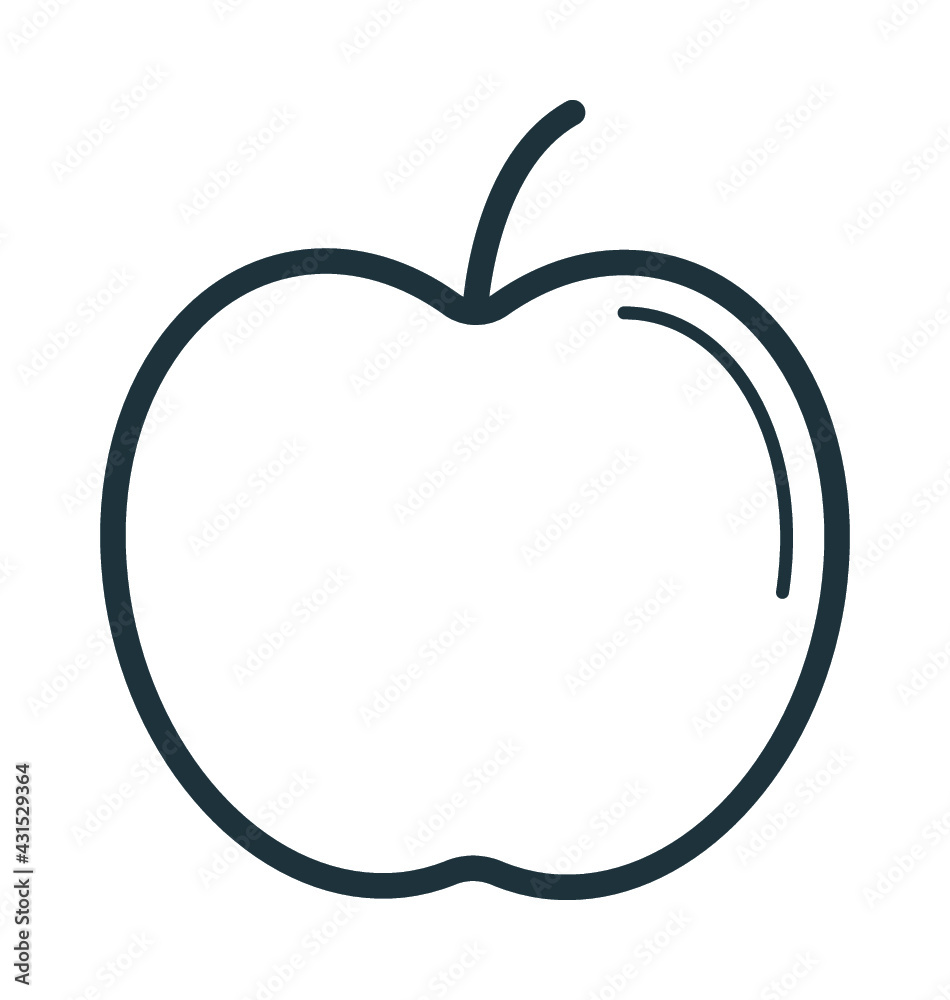 Apple Vector Icon Apple Vector Icon