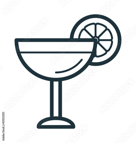 Cocktail Vector Icon