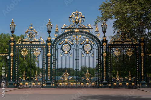 Entrée du parc de la tête d'or