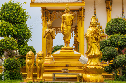 Wat Thai Samakkhi Buddhist temple in Thailand photo