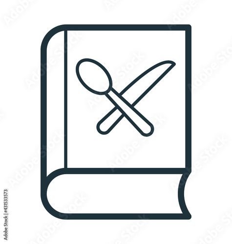 Recipe Book Vector Icon