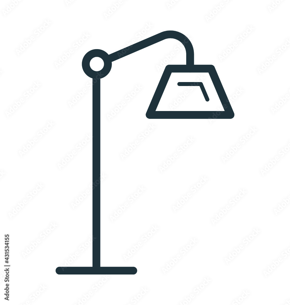Table Lamp Vector Icon Table Lamp Vector Icon