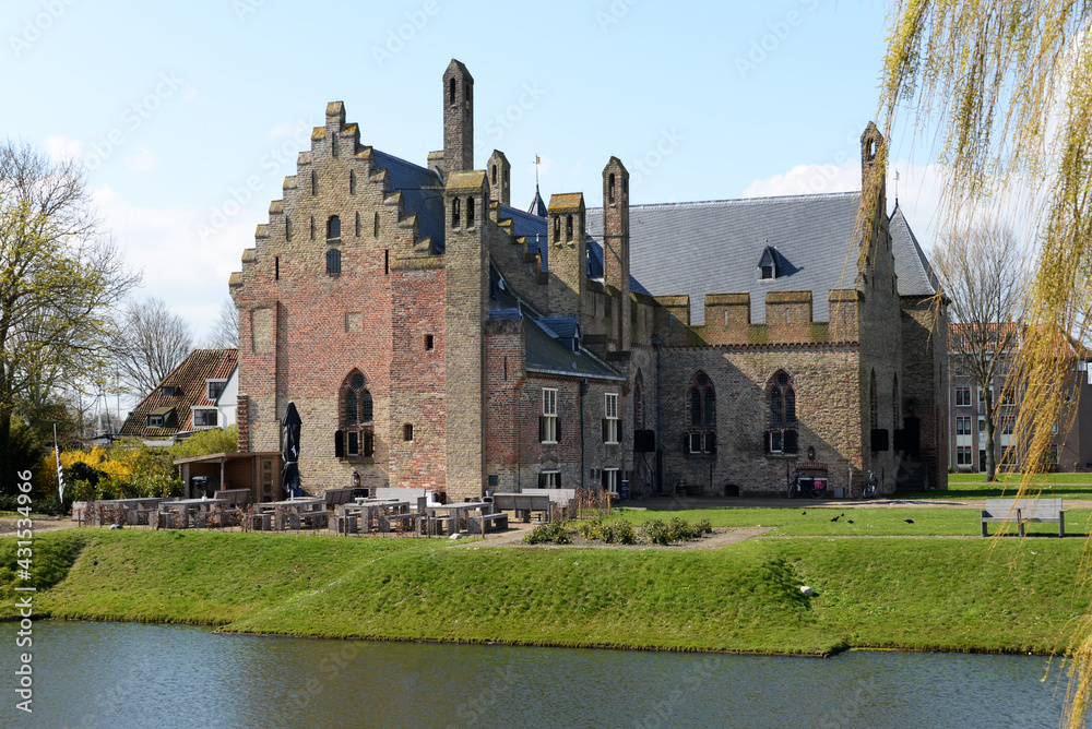 Kasteel Radboud in Medemblik am Ijsselmeer