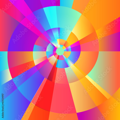 Abstract spiral background