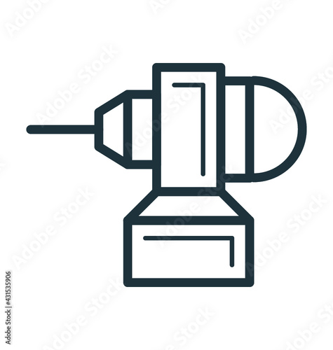 Gimlet Machine Vector Icon