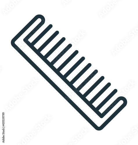 Comb Vector Icon 