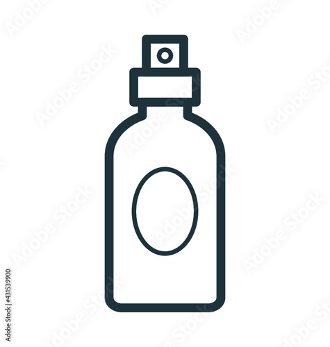 Hair Spray Vector Icon