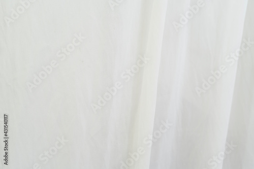 Closeup of white cloth texture.abstract background