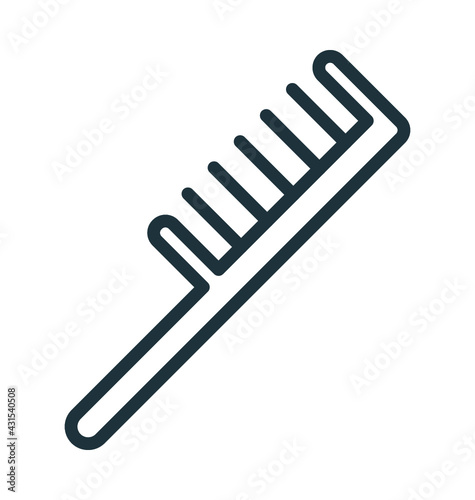 Comb Vector Icon