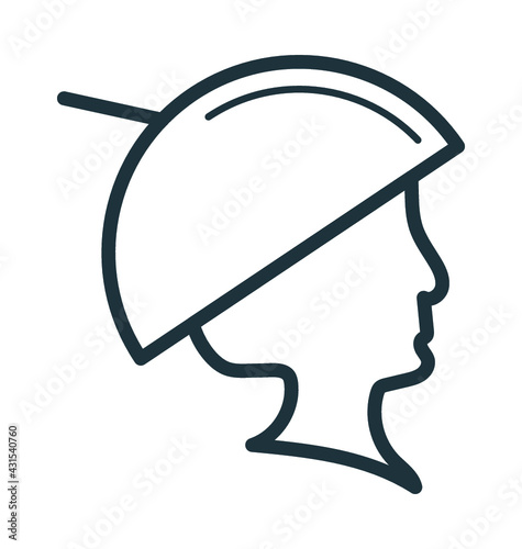Hair Steamer Vector Icon