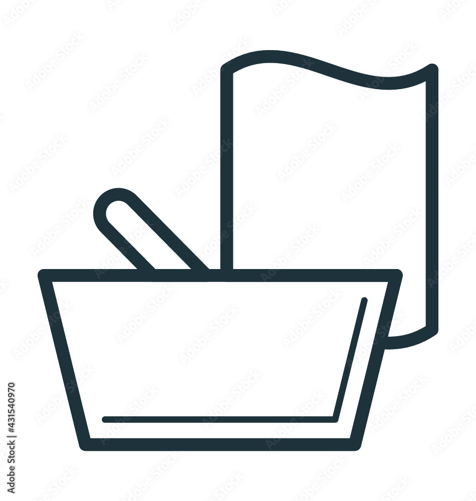 Hair Tinting Vector Icon Hair Tinting Vector Icon