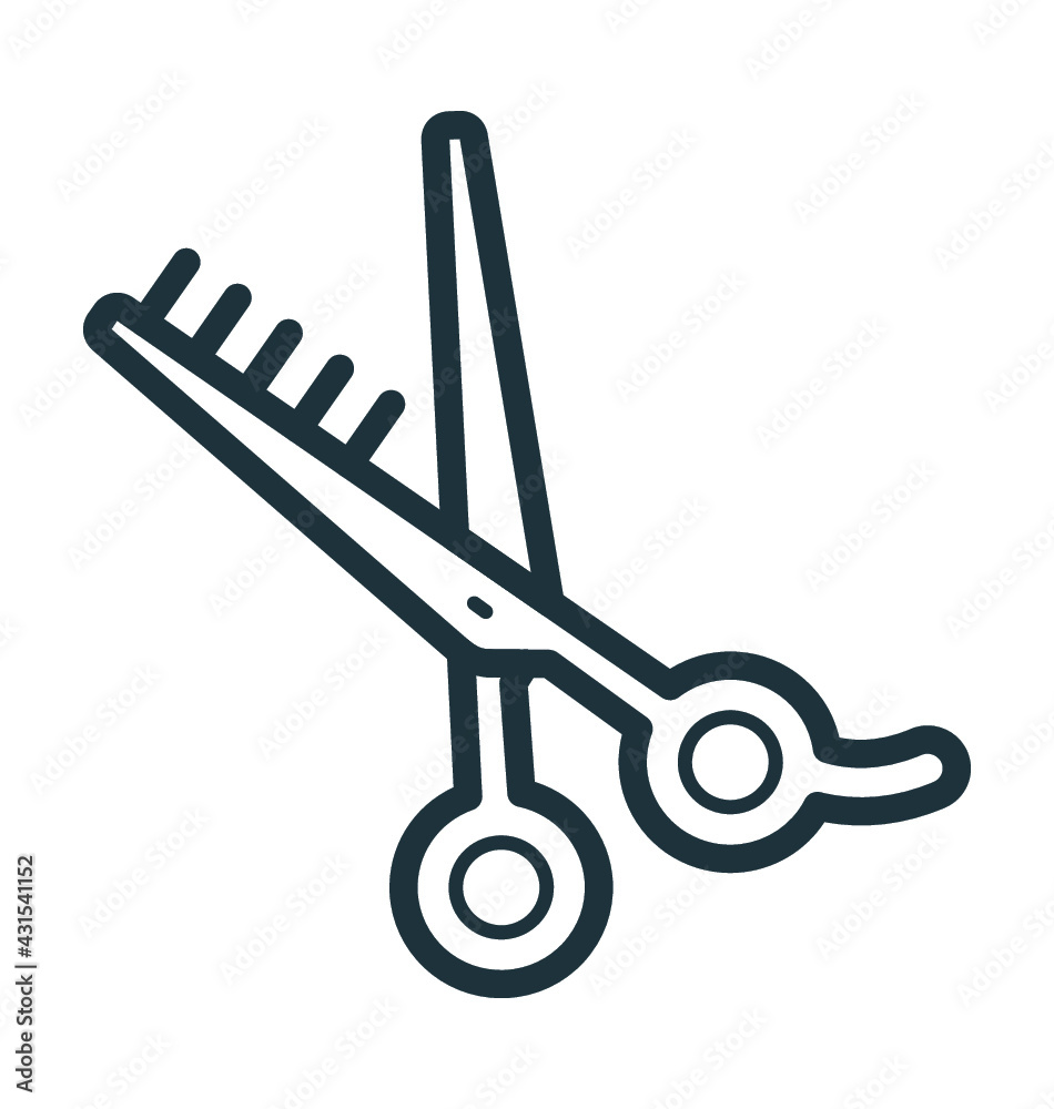 Scissor Vector Icon Scissor Vector Icon