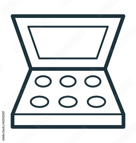 Eye Shades Vector Icon
