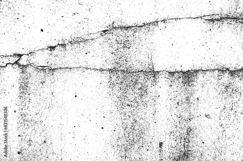 Distress old cracked concrete wall texture.