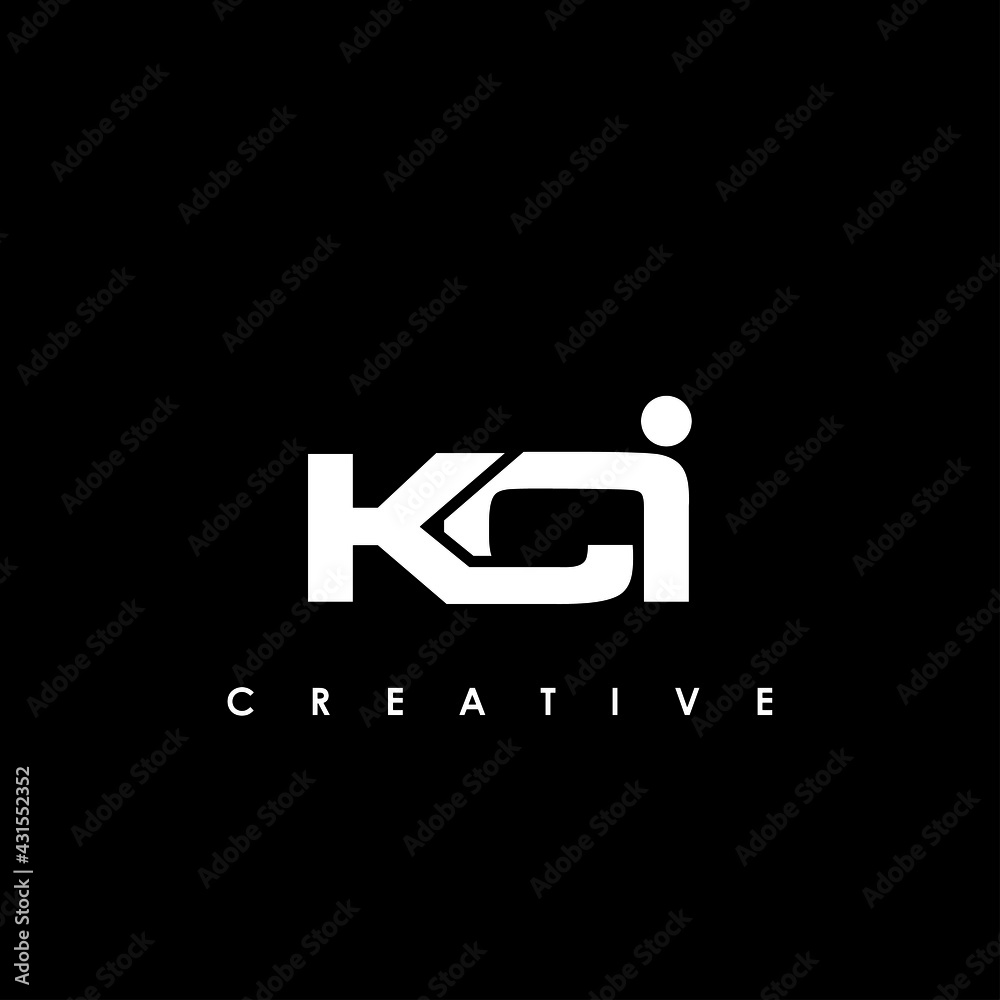 KCI Letter Initial Logo Design Template Vector Illustration KCI Letter Initial Logo Design Template Vector Illustration