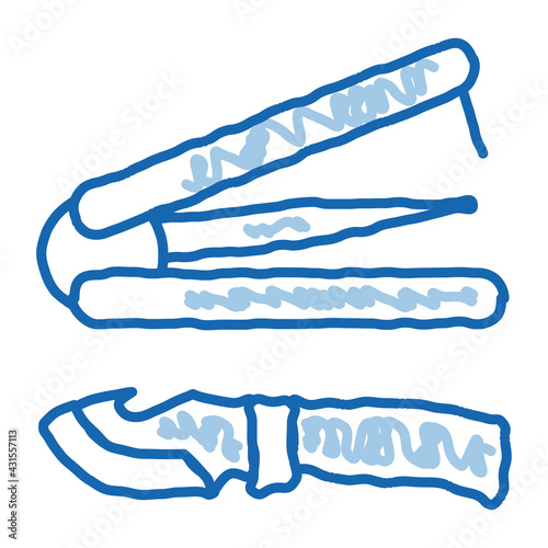 All Purpose Knife doodle icon hand drawn illustration