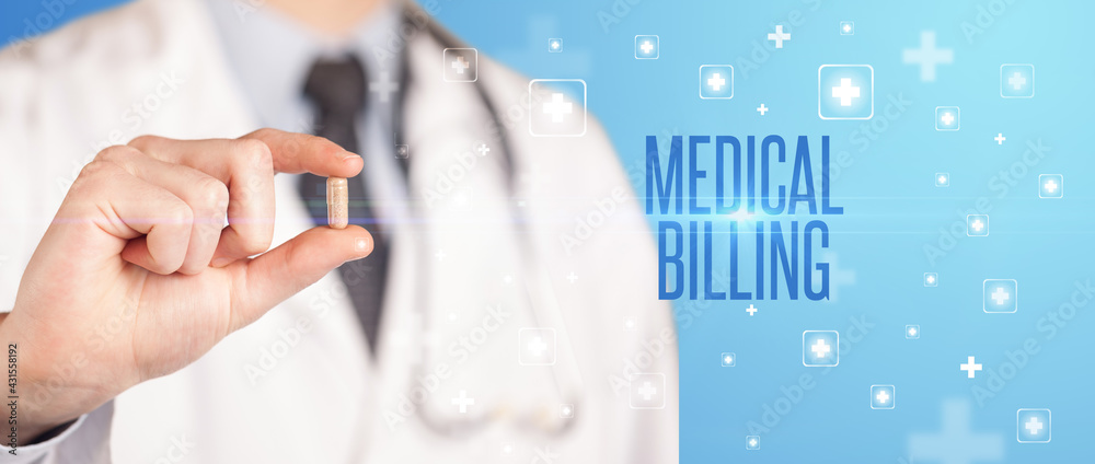 Close-up of a doctor giving a pill Close-up of a doctor giving a pill