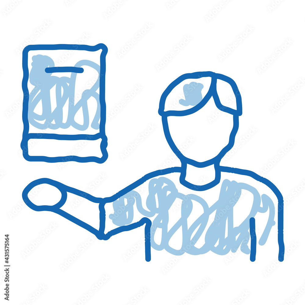 book consultant doodle icon hand drawn illustration book consultant doodle icon hand drawn illustration
