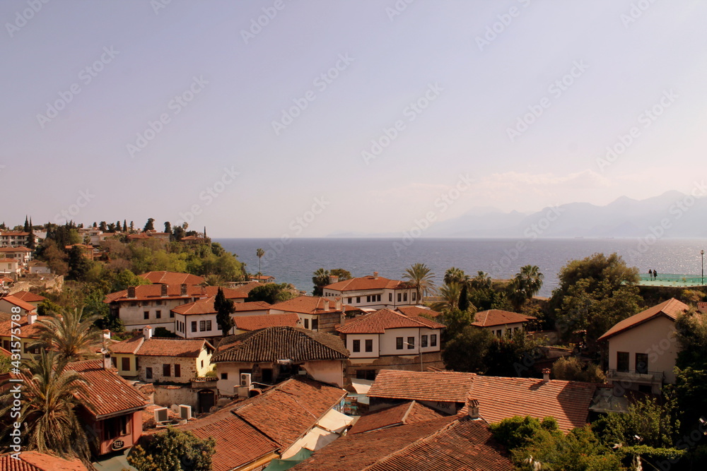Obraz premium Old town in Antalya