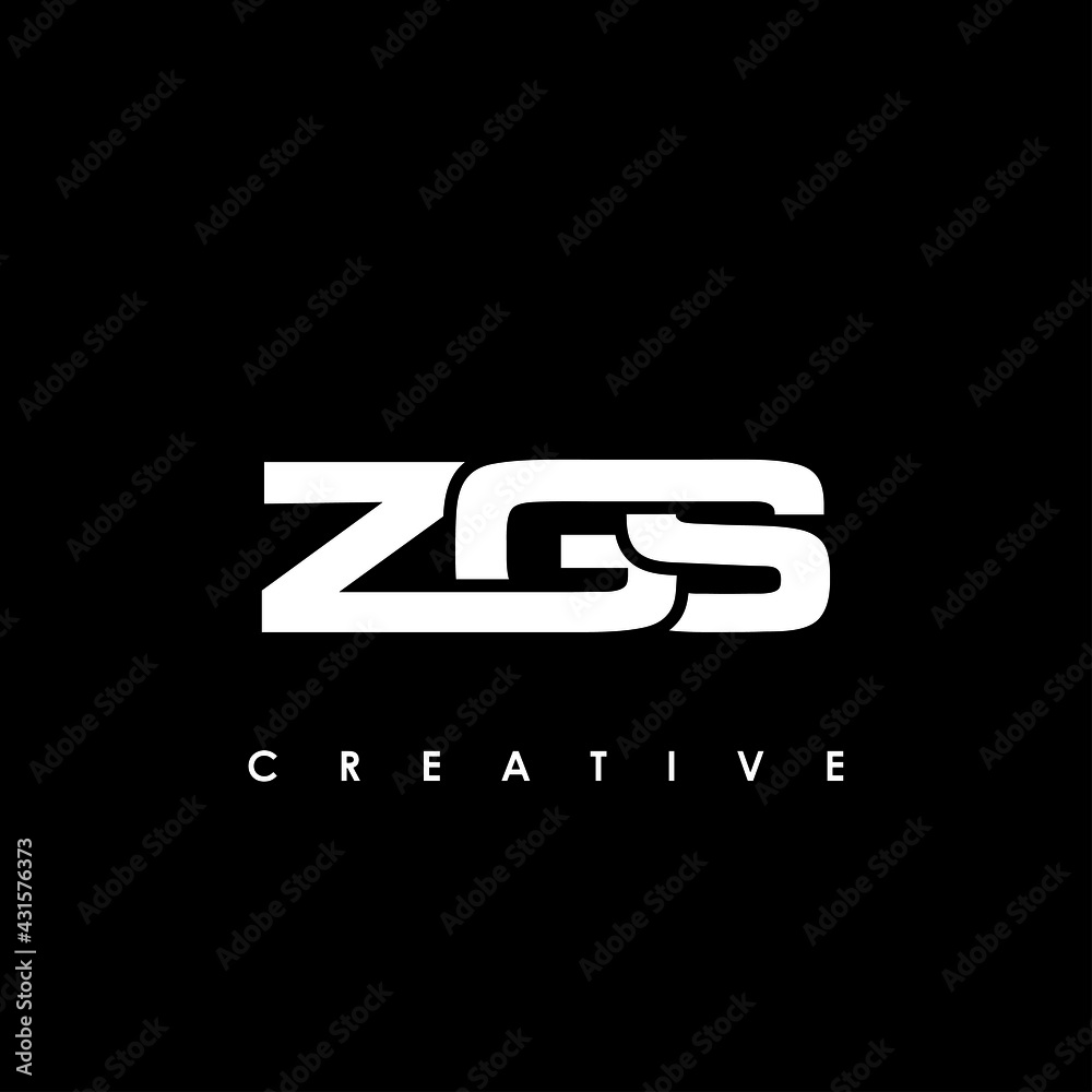 ZGS Letter Initial Logo Design Template Vector Illustration ZGS Letter Initial Logo Design Template Vector Illustration