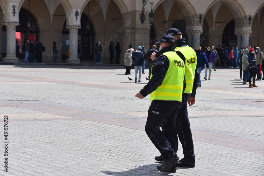 Police, uniformed services, prevention, security