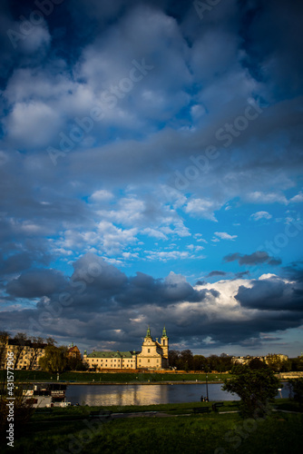 Kraków niebo i chmury