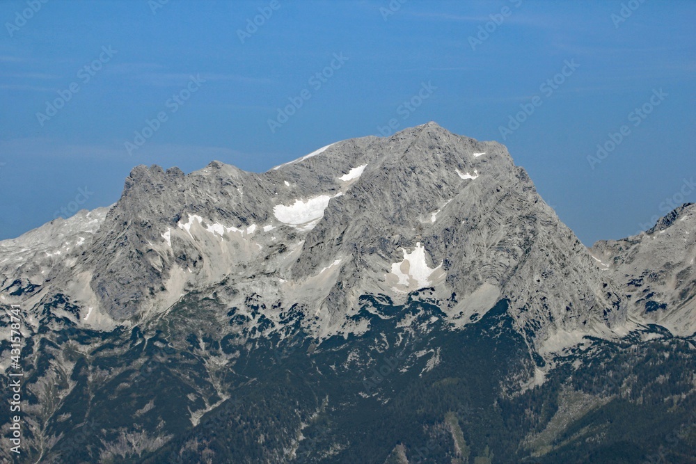 Mountains at the Warscheneck area in  the Austrian Alps