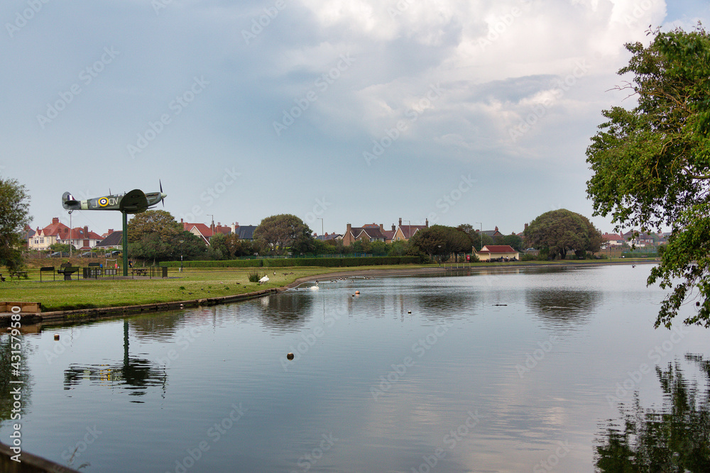 Nature scene at Fairhaven Lake in Lytham St Annes Nature scene at Fairhaven Lake in Lytham St Annes