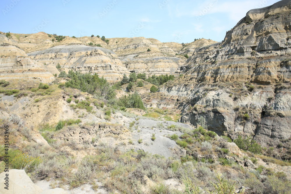 Theodore Roosevelt National Park in North Dakota, USA