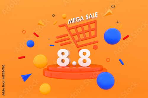 8.8 mega sale