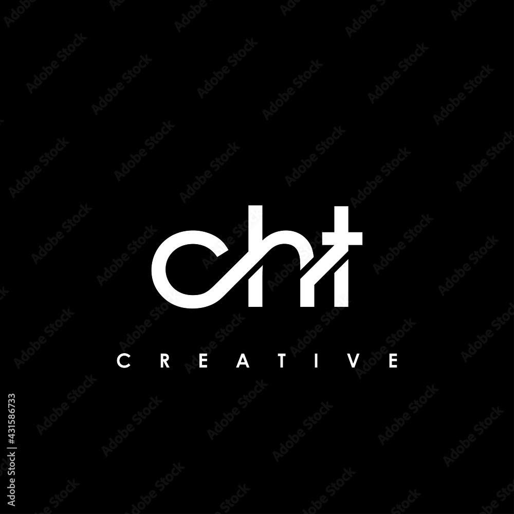 CHT Letter Initial Logo Design Template Vector Illustration CHT Letter Initial Logo Design Template Vector Illustration