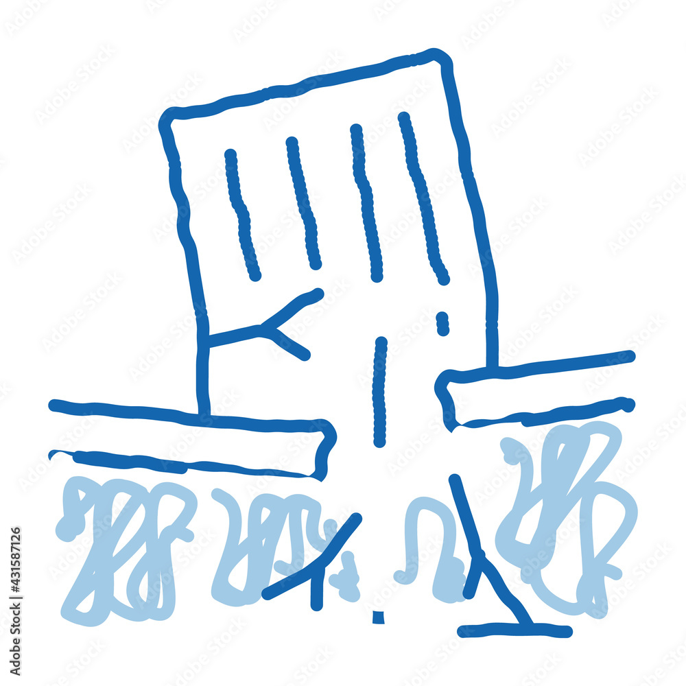 ertnquake house wreck doodle icon hand drawn illustration ertnquake house wreck doodle icon hand drawn illustration