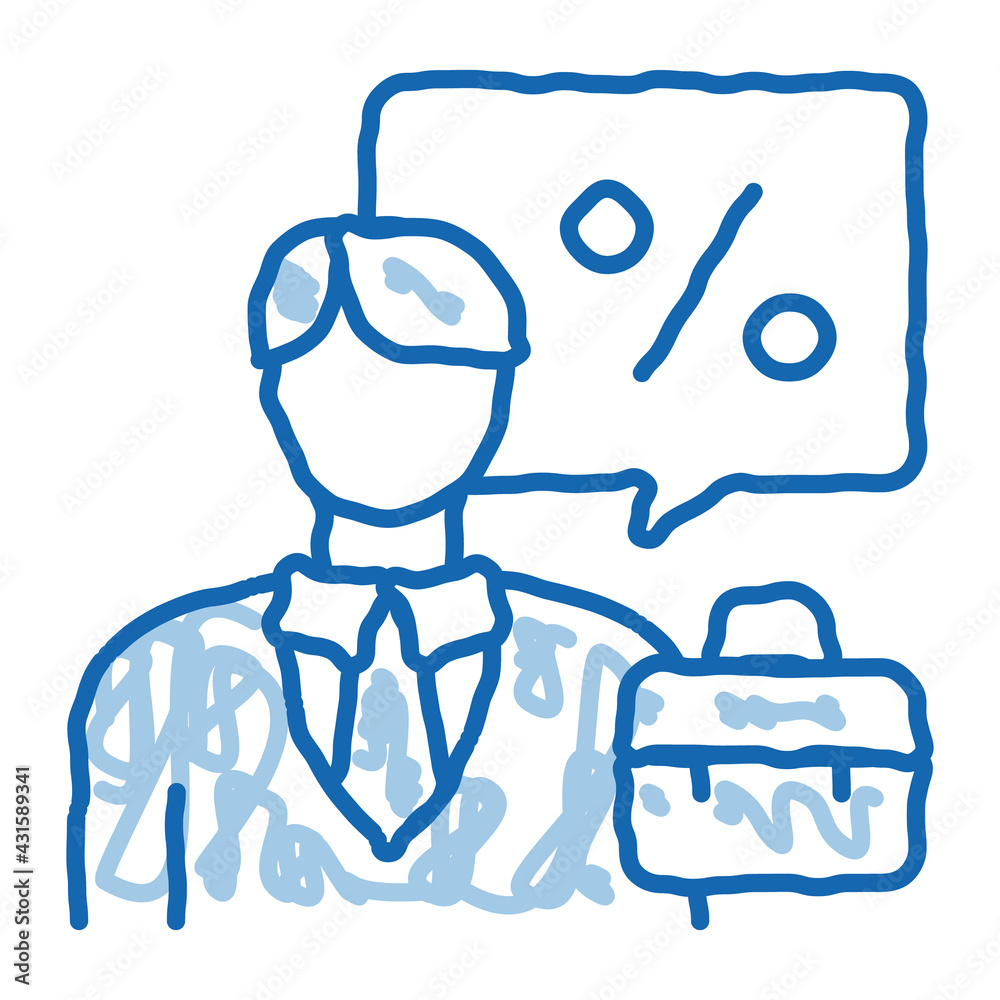 realtor for profit interest doodle icon hand drawn illustration realtor for profit interest doodle icon hand drawn illustration