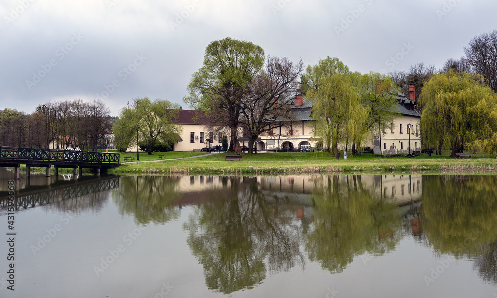 Konczyce Male, Poland, fortified manor house called the Kończyce Castle, Konczyce Male, Poland, fortified manor house called the Kończyce Castle,