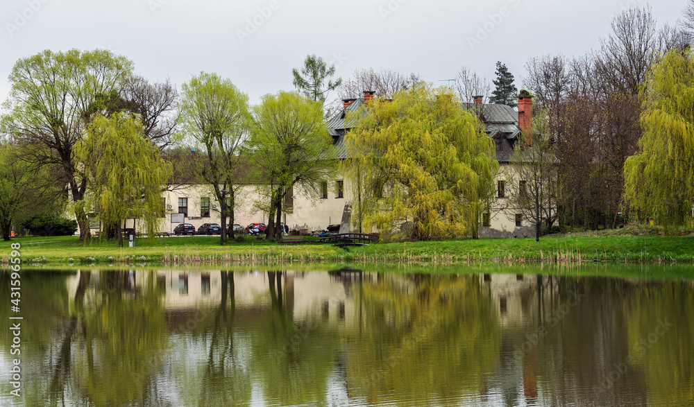 Konczyce Male, Poland, fortified manor house called the Kończyce Castle,