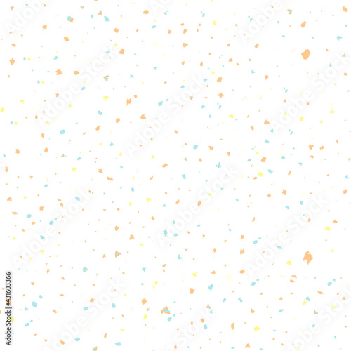 Terrazzo seamless pattern. Colorful classic floori