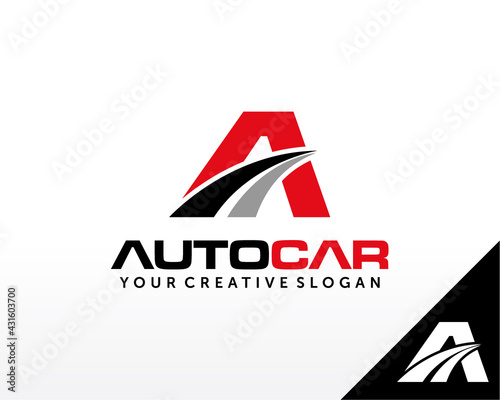 Sport Car Logo. Automotive, Car Showroom, Car Dealer Logo Design Vector