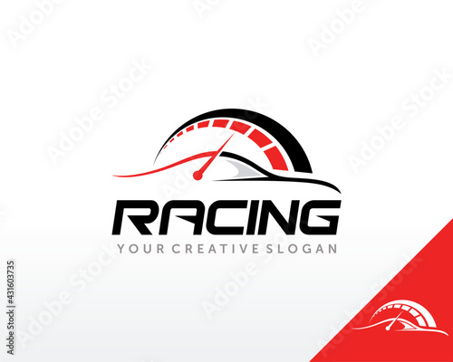 Sport Car Logo. Automotive, Car Showroom, Car Dealer Logo Design Vector
