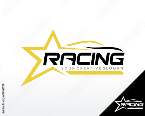 Sport Car Logo. Automotive, Car Showroom, Car Dealer Logo Design Vector