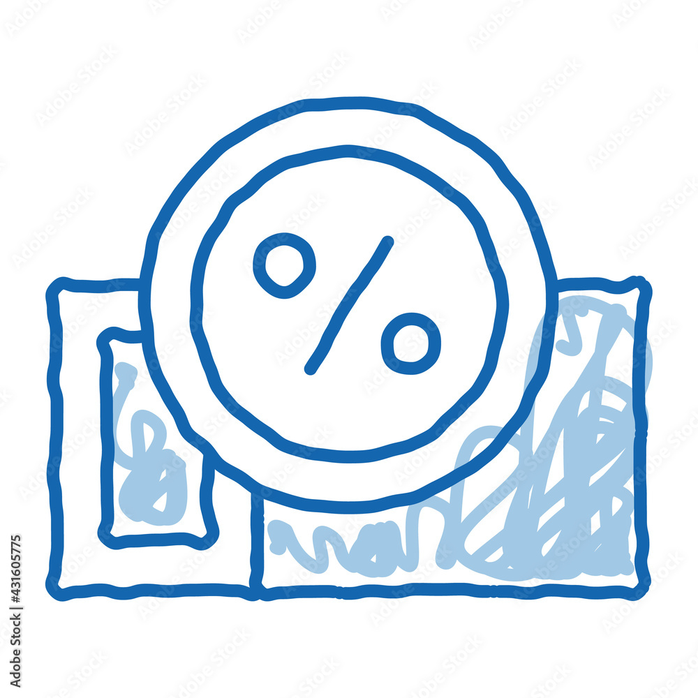 webshop coupon doodle icon hand drawn illustration webshop coupon doodle icon hand drawn illustration