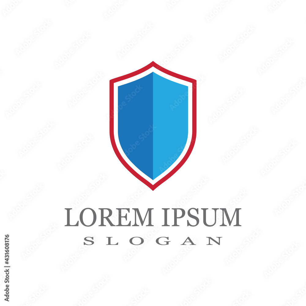 Shield Logo Template vector symbol design Shield Logo Template vector symbol design