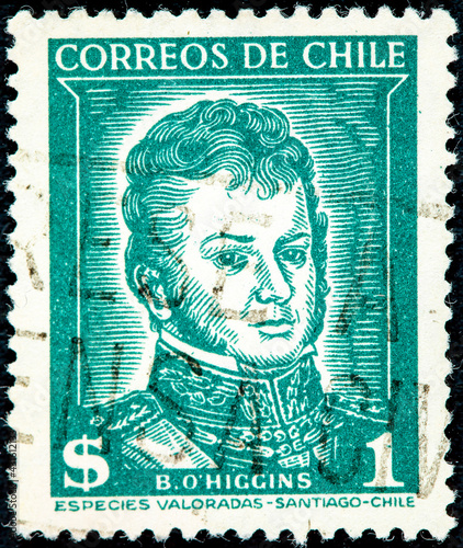 image of Bernardo O'Higgins, the Chilean general photo
