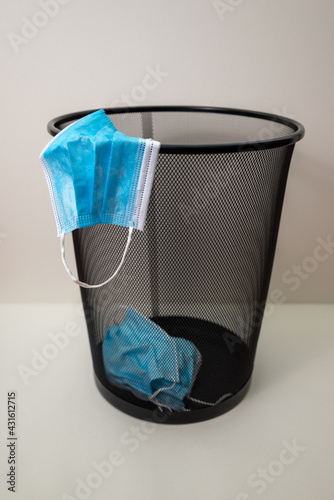 Disposable Masks Should Be Thrown Away