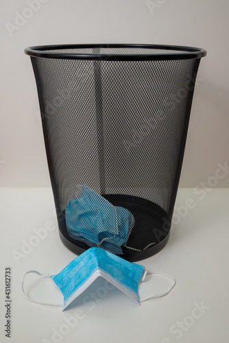 Disposable Masks Should Be Thrown Away